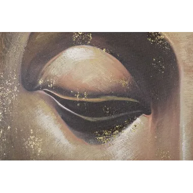 OBRAZ NA PŁÓTNIE BUDDA -B- 100X3X100 cm